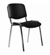 Стул STAFF "Iso Lite CF-008", хром, кожзам черный (Z-11)