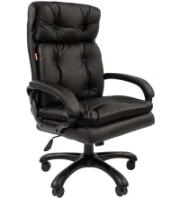 Кресло руководителя CHAIRMAN 442 Россия экокожа черный