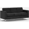 Трехместный диван Актив Euroline 9100 черный (Chairman) (3-местный) главное фото в маленьком размере