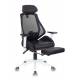 Кресло игровое Бюрократ CH-W770/BLACK черный искусст.кожа/сетка (пластик белый) главное фото в маленьком размере