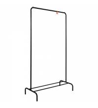 Вешалка для плечиков "Радуга-1", 1500х820х390 мм, металл, черная, ВНП 298 Ч