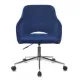 Кресло Бюрократ CH-380SL сапфировый Italia 17 крестовина металл хром. Фото товара с разных ракурсов.
