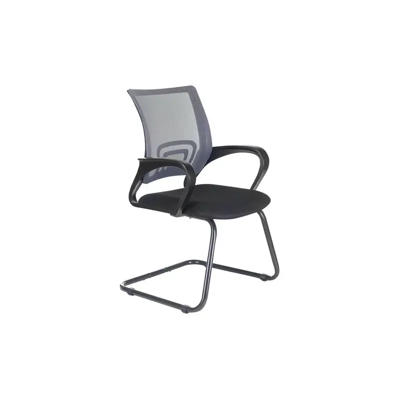 Кресло для приемных и переговорных  "Fly CF-100", серое/черное, 532089 главное фото